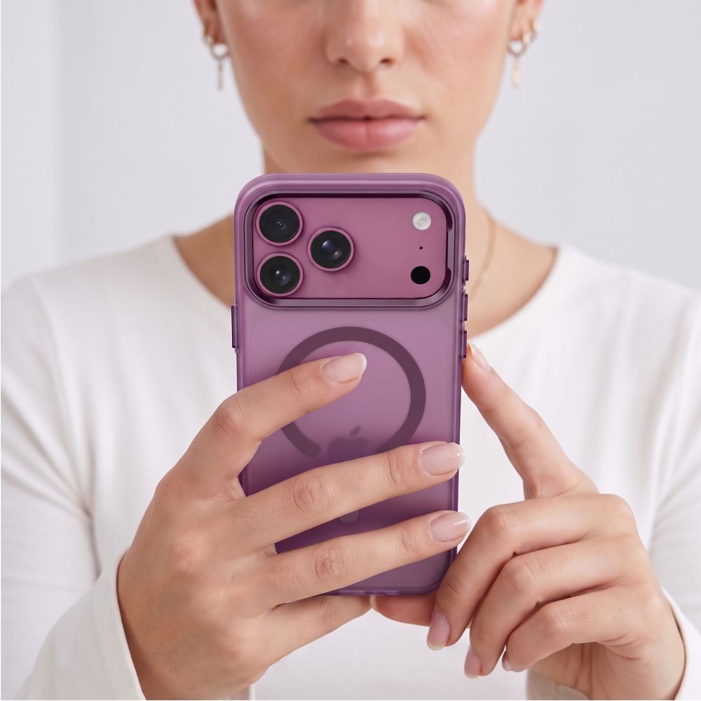 Tech-Protect iPhone 17 Pro Max / iPhone 18 Pro Max - Σκληρή Θήκη - MagZero MagSafe - Matte Dark Cherry