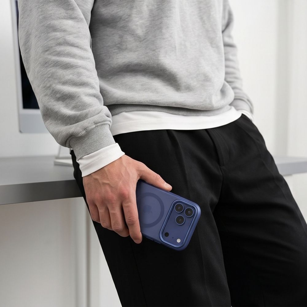 Tech-Protect iPhone 17 Pro Max / iPhone 18 Pro Max - Σκληρή Θήκη - MagZero MagSafe - Matte Deep Blue