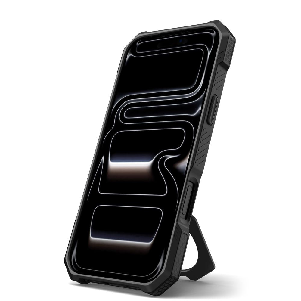 Tech-Protect iPhone 17 Pro Max / iPhone 18 Pro Max - Σκληρή Θήκη με Δαχτυλίδι Συγκράτησης / Stand - MagForce MagSafe - Matte Black