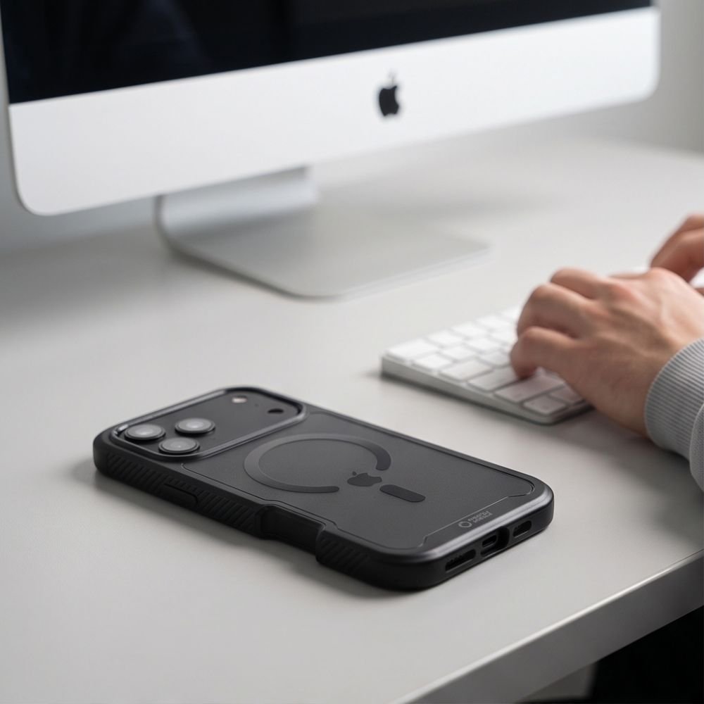 Tech-Protect iPhone 17 Pro Max / iPhone 18 Pro Max - Θήκη 360 Full Body με MagSafe - Defense MagSafe - Matte Black