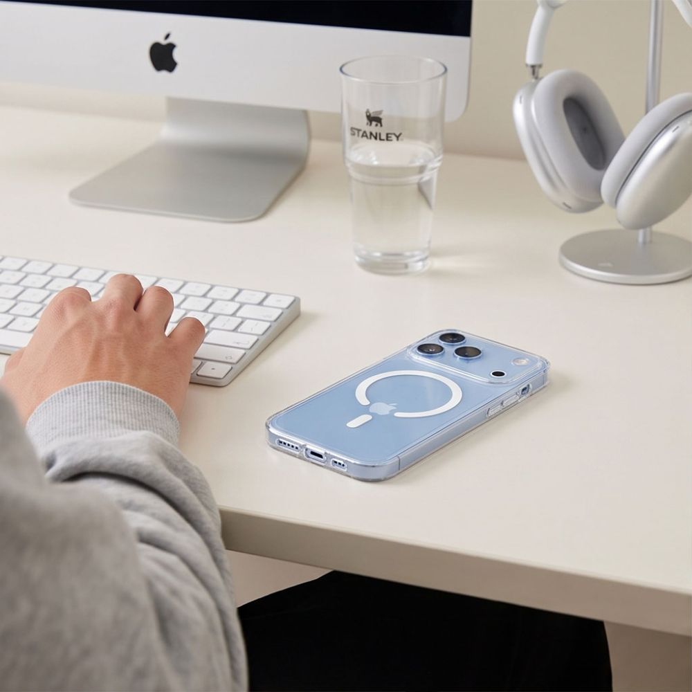 Tech-Protect iPhone 17 Pro Max / iPhone 18 Pro Max - Θήκη Σιλικόνης TPU με MagSafe - Flexair - Clear