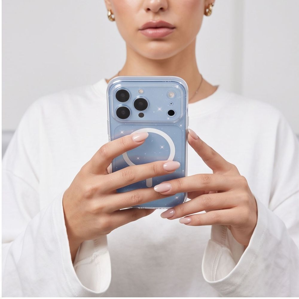 Tech-Protect iPhone 17 Pro Max / iPhone 18 Pro Max - Θήκη Σιλικόνης TPU με MagSafe - Flexair - Glitter