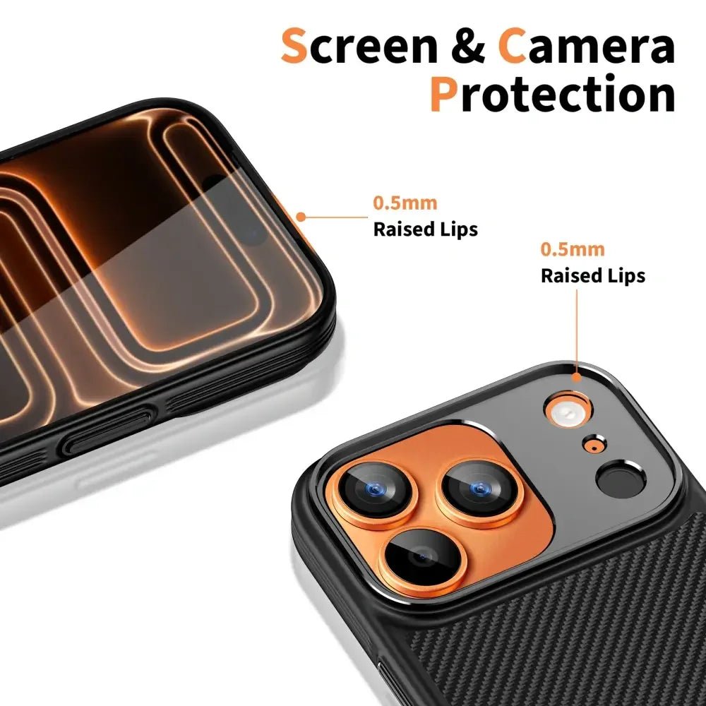 Tech - Protect iPhone 17 Pro Max - Kevlar Aramid CC MagSafe - Σκληρή Θήκη Kevlar - Black