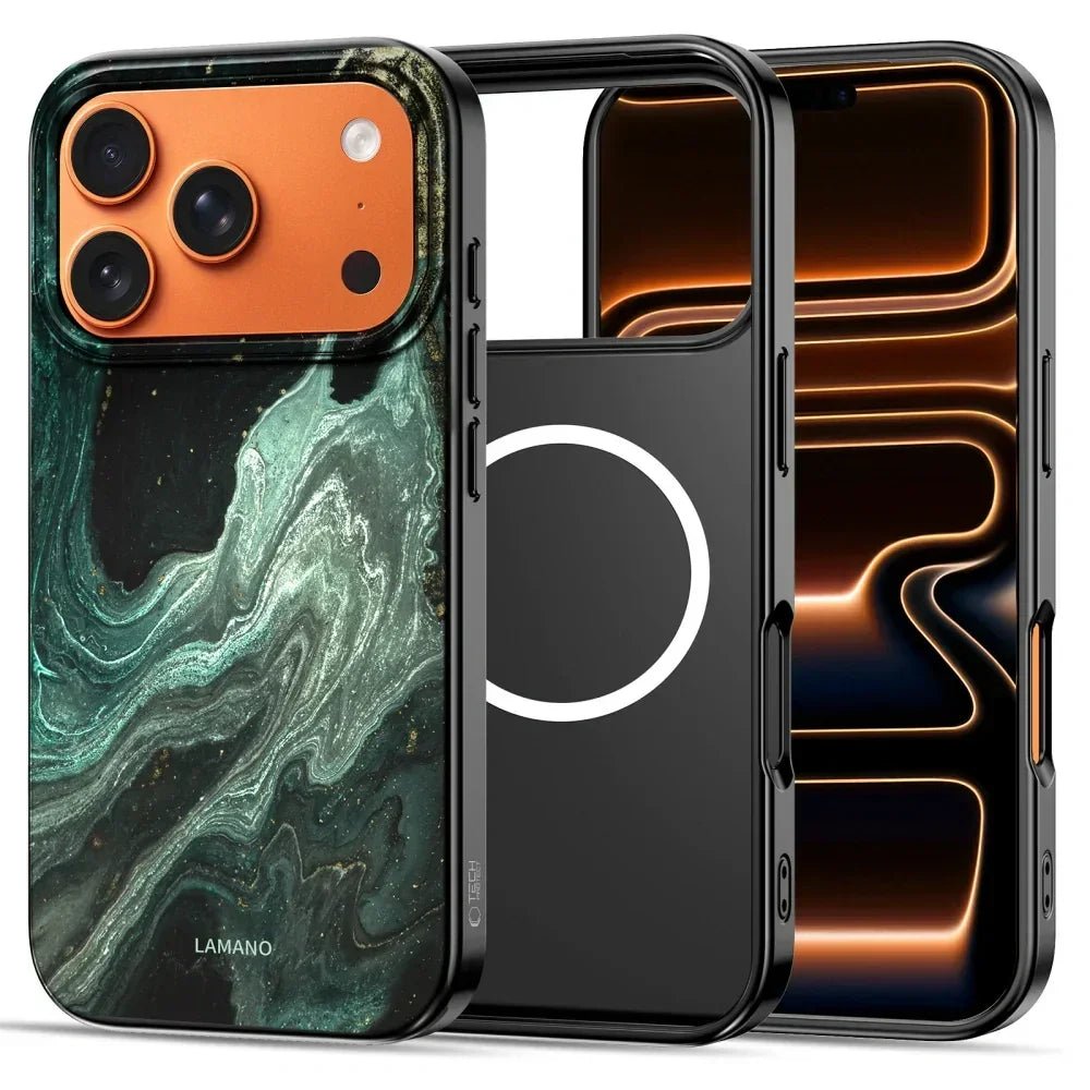 Tech - Protect iPhone 17 Pro Max - Lamano MagSafe - Σκληρή Θήκη με MagSafe - Verde Aura