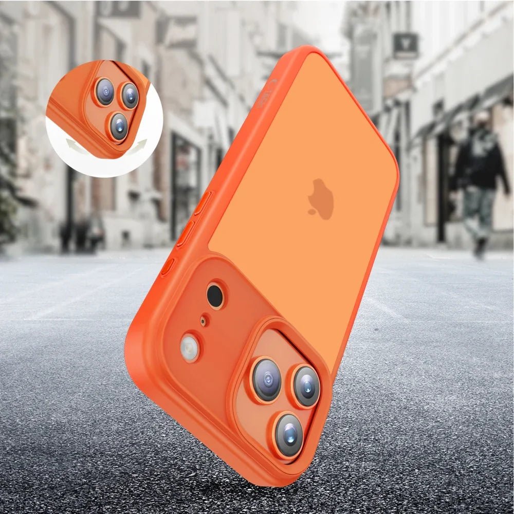 Tech - Protect iPhone 17 Pro Max - MagMat - Σκληρή Θήκη με Πλαίσιο Σιλικόνης - Matte Cosmic Orange