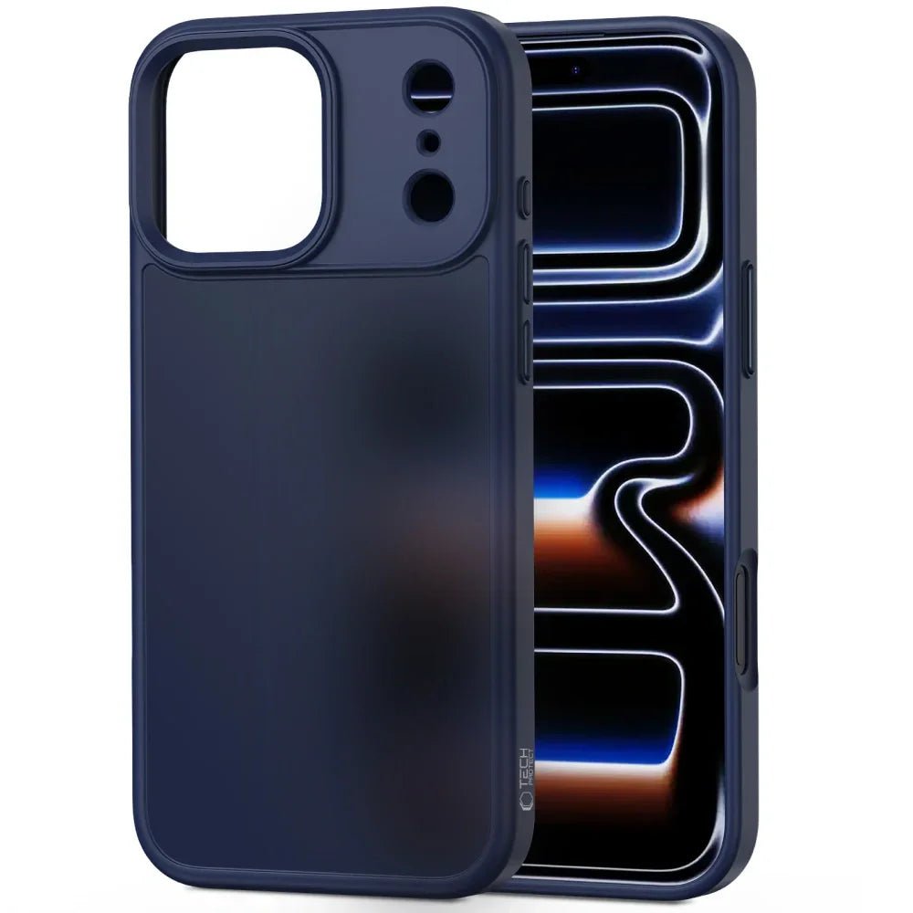 Tech - Protect iPhone 17 Pro Max - MagMat - Σκληρή Θήκη με Πλαίσιο Σιλικόνης - Matte Deep Blue