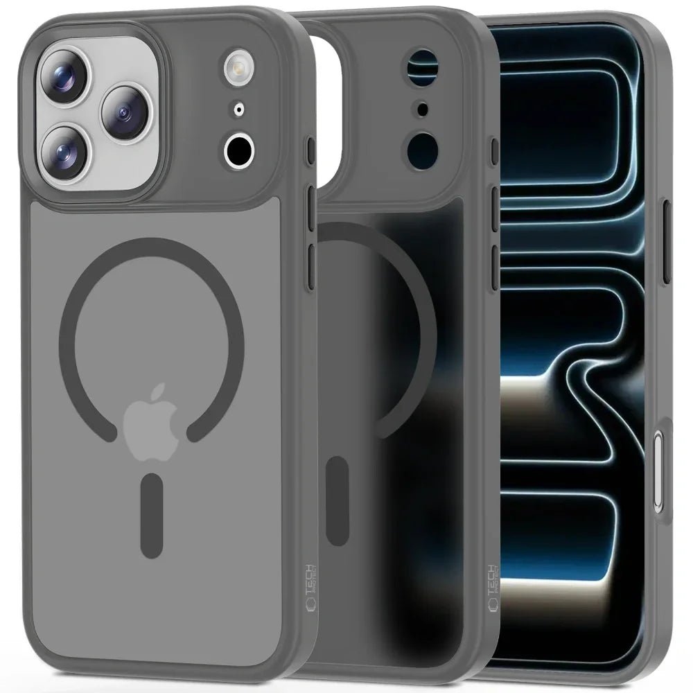 Tech - Protect iPhone 17 Pro Max - MagMat MagSafe - Σκληρή Θήκη με Πλαίσιο Σιλικόνης και MagSafe - Matte Crayon Grey