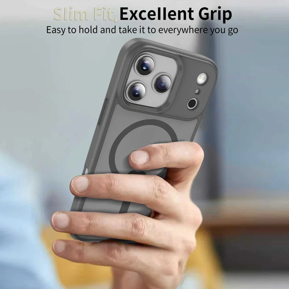 Tech - Protect iPhone 17 Pro Max - MagMat MagSafe - Σκληρή Θήκη με Πλαίσιο Σιλικόνης και MagSafe - Matte Crayon Grey