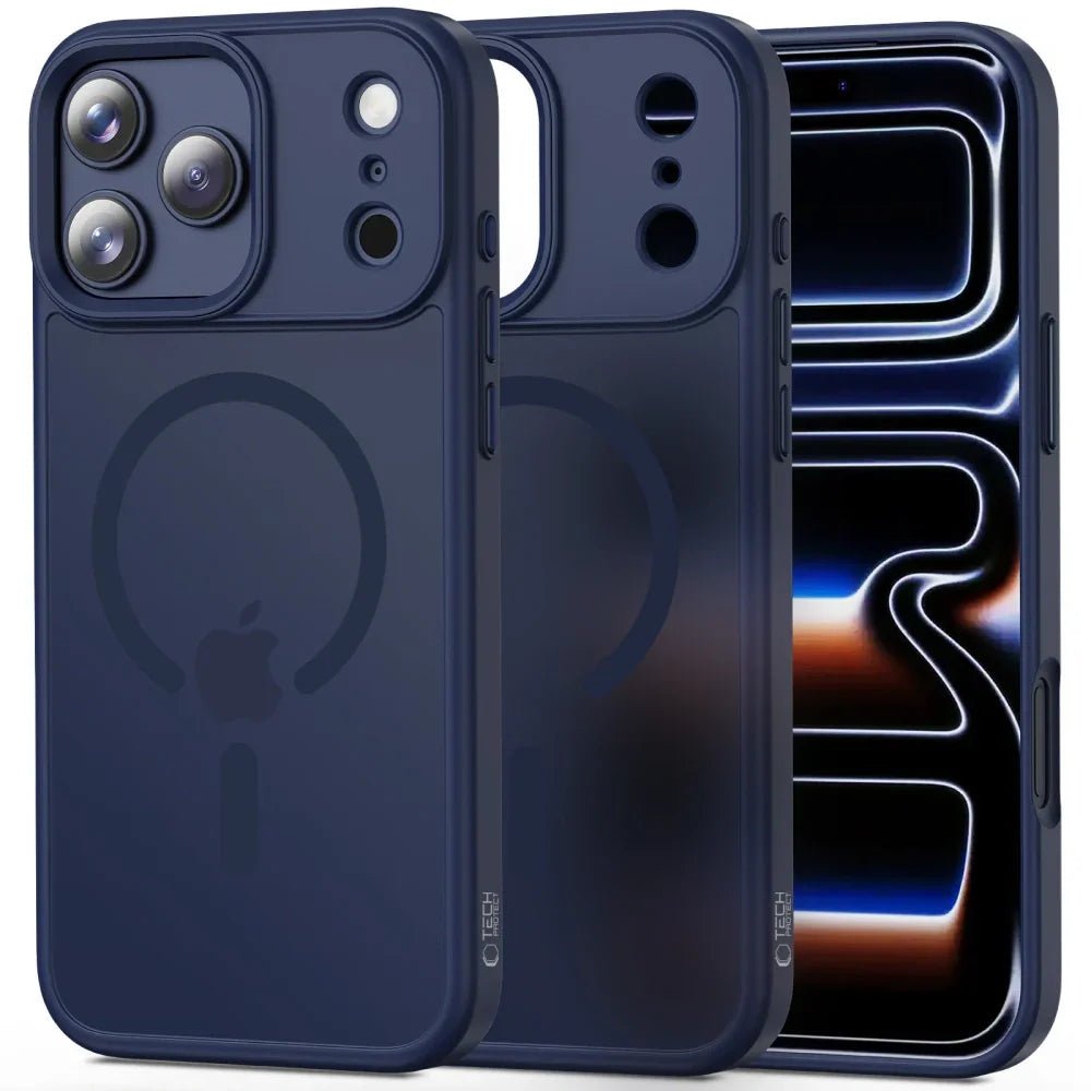 Tech - Protect iPhone 17 Pro Max - MagMat MagSafe - Σκληρή Θήκη με Πλαίσιο Σιλικόνης και MagSafe - Matte Deep Blue