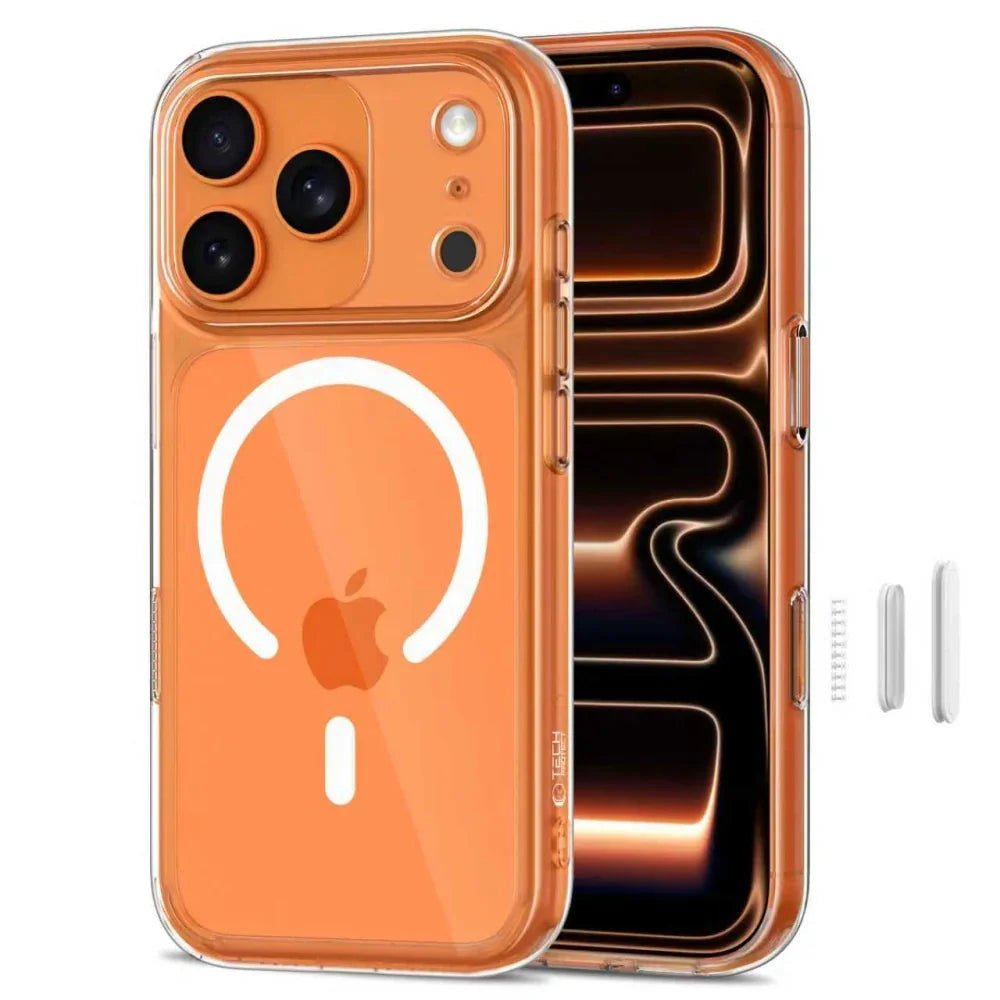 Tech - Protect iPhone 17 Pro Max - MagPeak MagSafe CC - Σκληρή Θήκη με Πλαίσιο Σιλικόνης - Clear