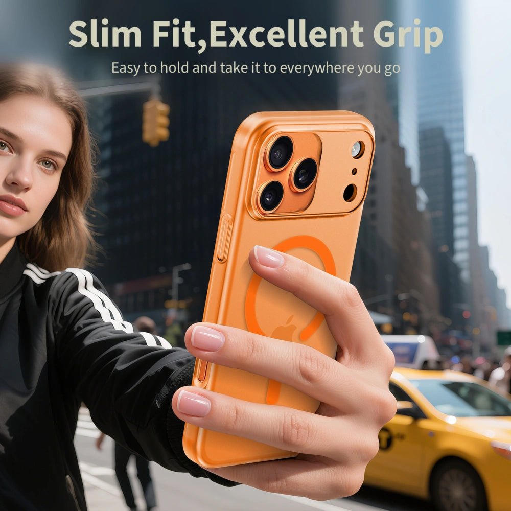 Tech - Protect iPhone 17 Pro Max - MagSlim - Σκληρή Θήκη με MagSafe - Matte / Cosmic Orange