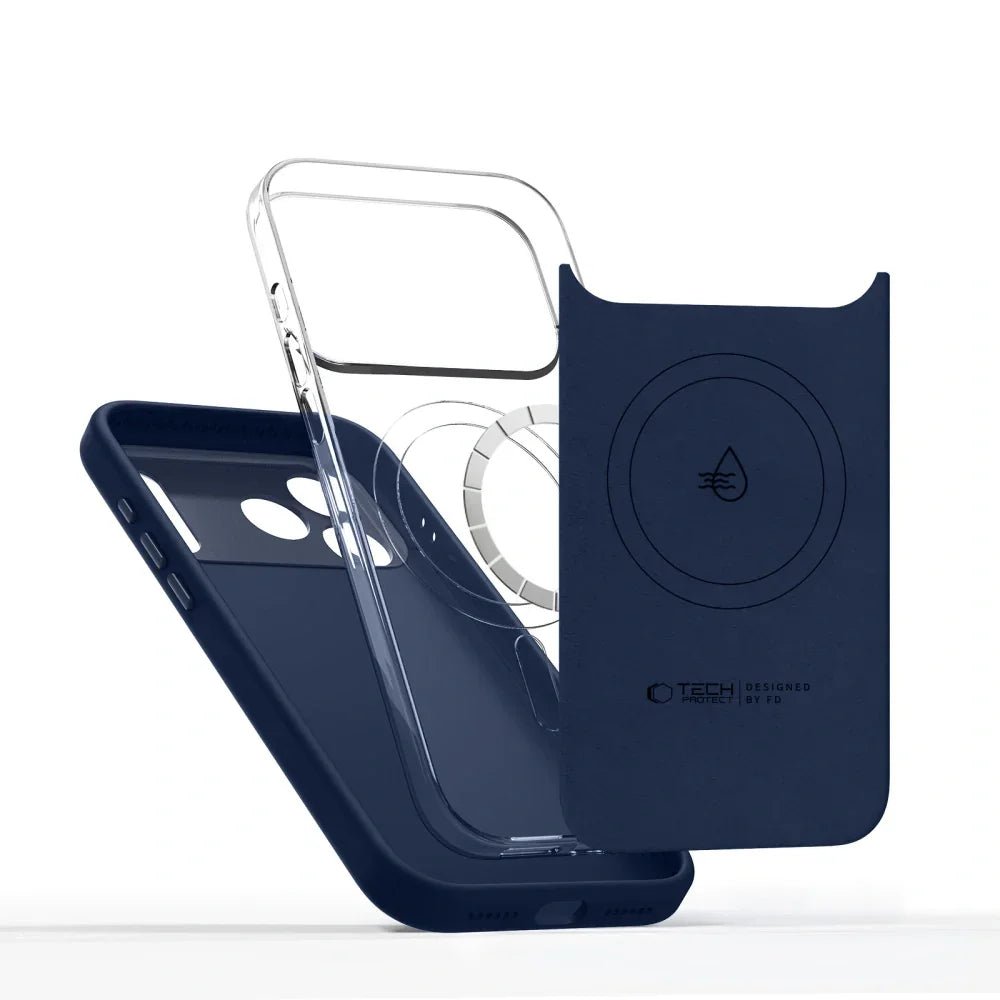 Tech - Protect iPhone 17 Pro - Uniq MagSafe - Θήκη Σιλικόνης - Deep Blue