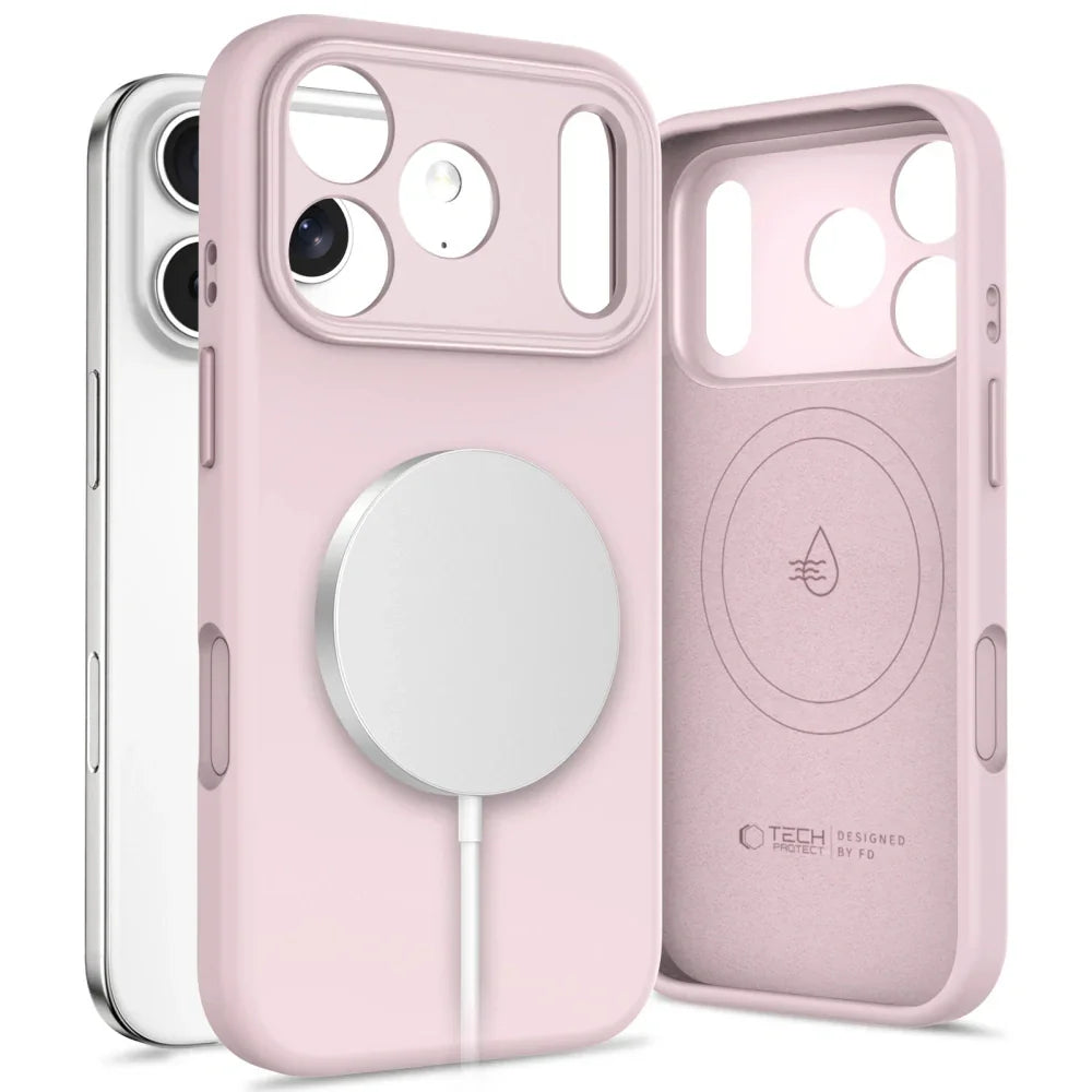 Tech-Protect iPhone 17 Pro - Uniq MagSafe - Θήκη Σιλικόνης - Pink - likebrands.gr