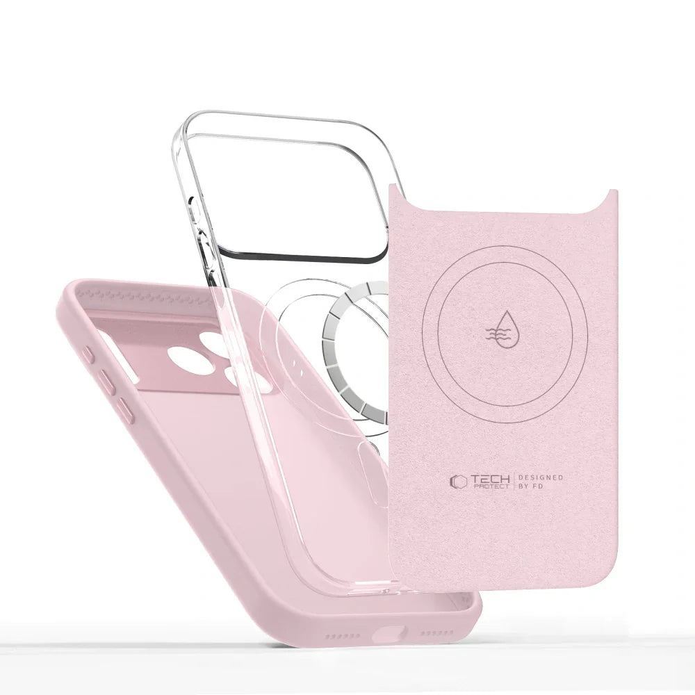 Tech-Protect iPhone 17 Pro - Uniq MagSafe - Θήκη Σιλικόνης - Pink - likebrands.gr