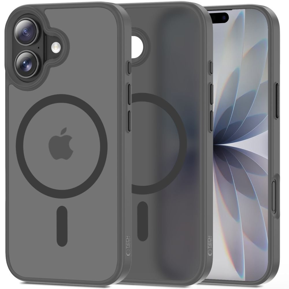 Tech - Protect iPhone 17 - Σκληρή Θήκη με Πλαίσιο Σιλικόνης - MagMat MagSafe - Matte Crayon Grey
