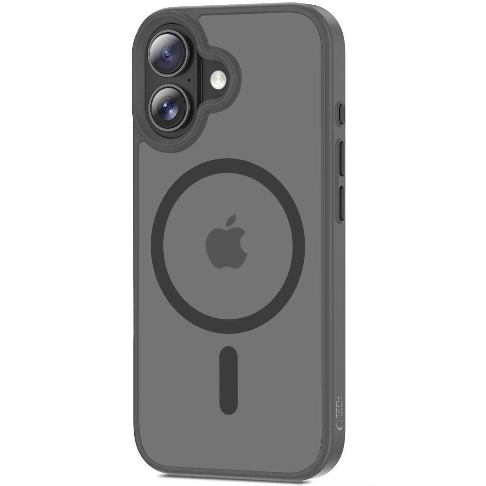 Tech - Protect iPhone 17 - Σκληρή Θήκη με Πλαίσιο Σιλικόνης - MagMat MagSafe - Matte Crayon Grey