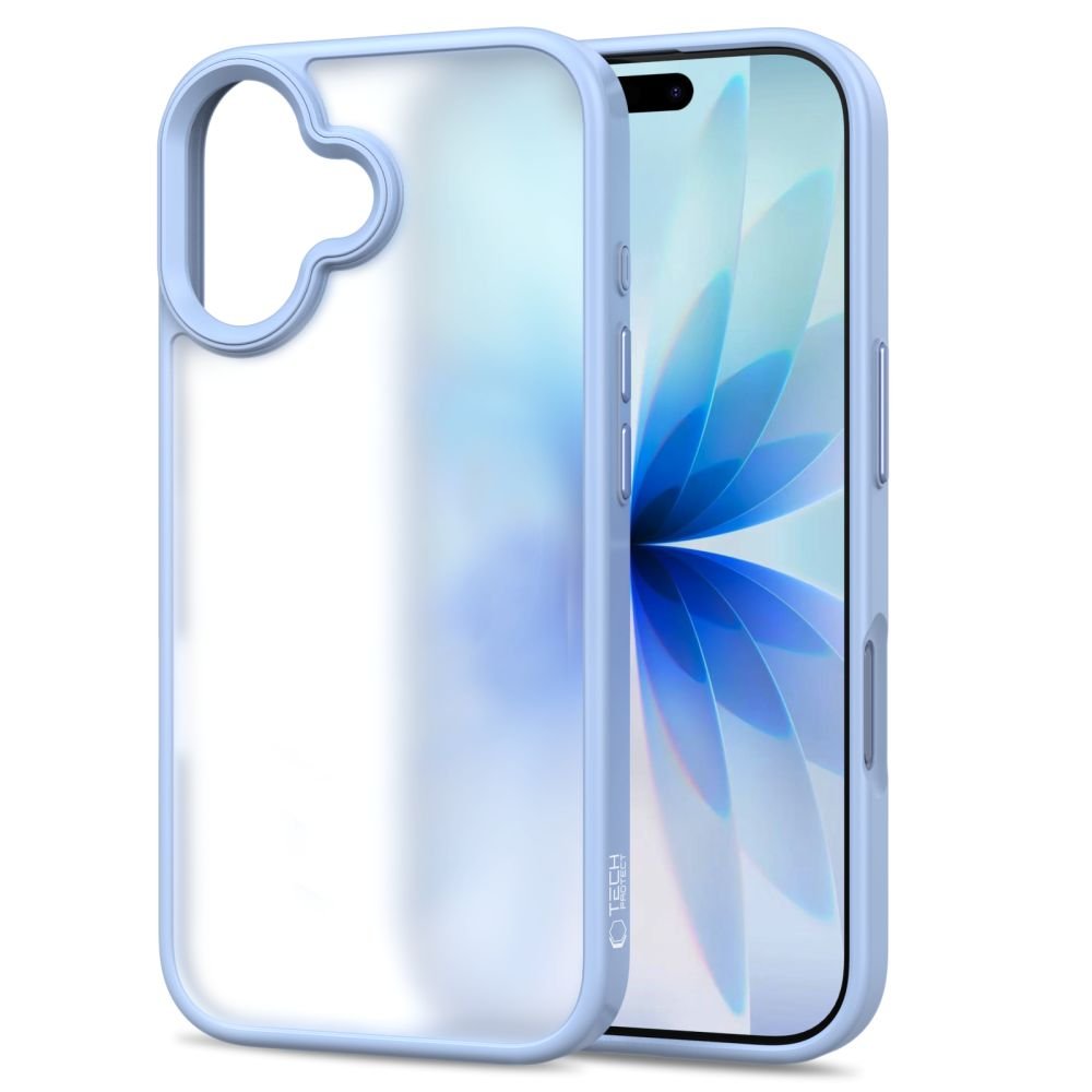 Tech - Protect iPhone 17 - Σκληρή Θήκη με Πλαίσιο Σιλικόνης - MagMat - Matte Mist Blue