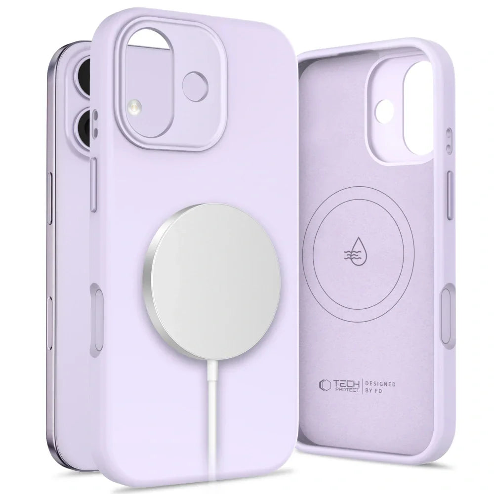 Tech-Protect iPhone 17 - Uniq MagSafe - Θήκη Σιλικόνης - Lavender - likebrands.gr