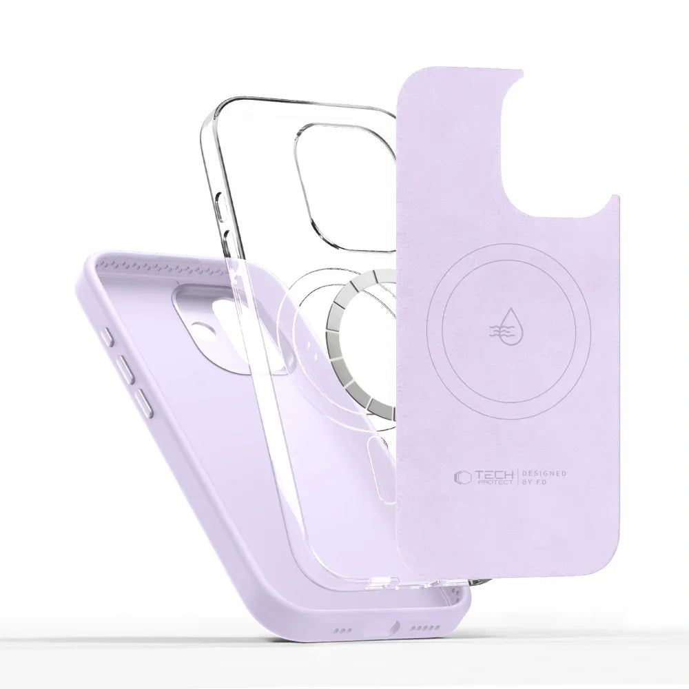 Tech-Protect iPhone 17 - Uniq MagSafe - Θήκη Σιλικόνης - Lavender - likebrands.gr