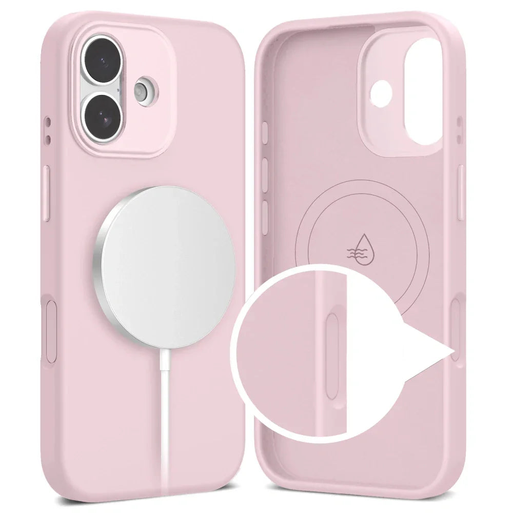 Tech-Protect iPhone 17 - Uniq MagSafe - Θήκη Σιλικόνης - Pink - likebrands.gr