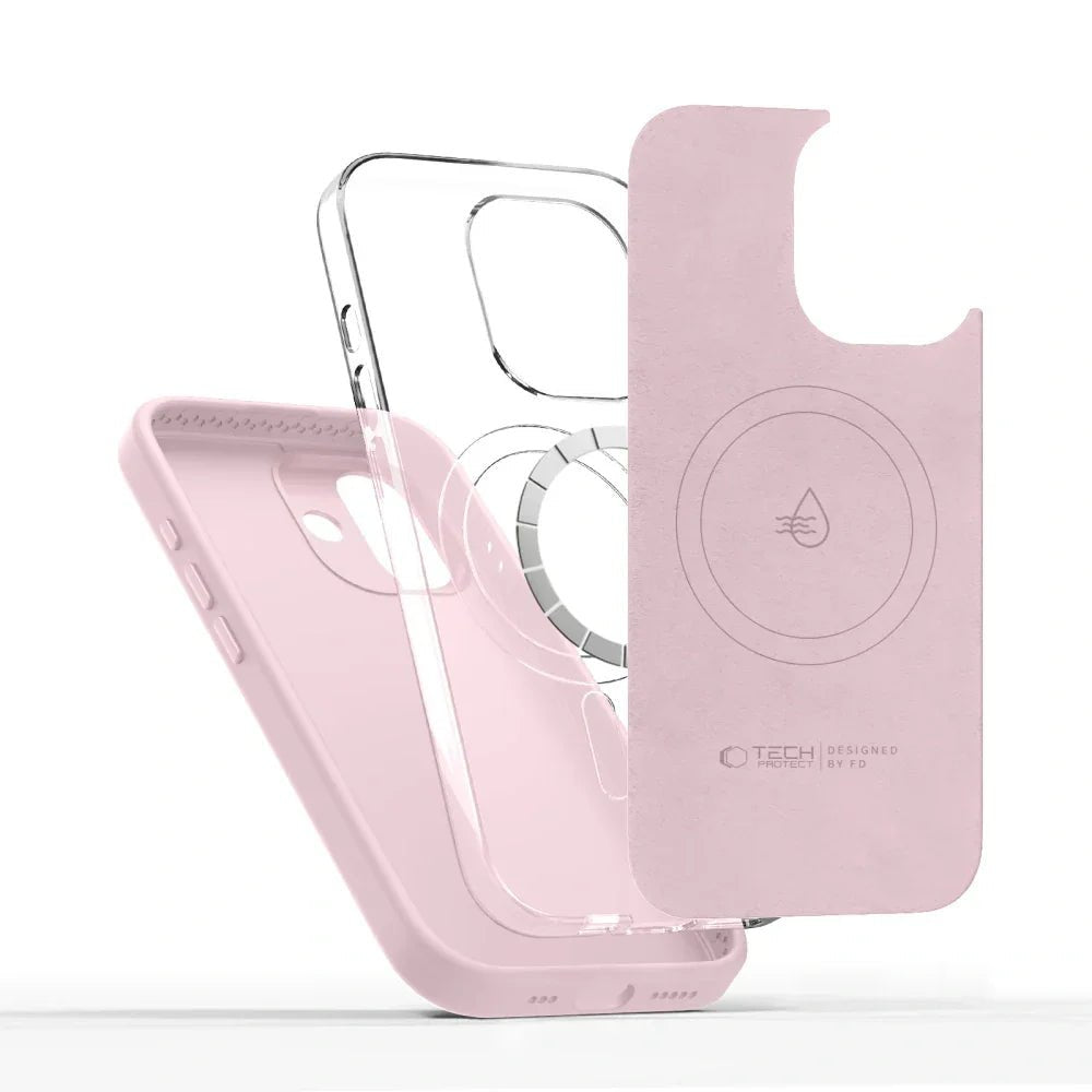 Tech - Protect iPhone 17 - Uniq MagSafe - Θήκη Σιλικόνης - Pink