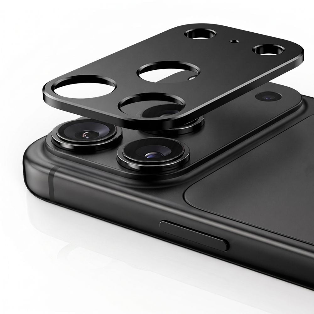 Tech-Protect iPhone 18 Pro Max - Camalloy Fit+ - Μεταλλικό Προστατευτικό για την Κάμερα - Black