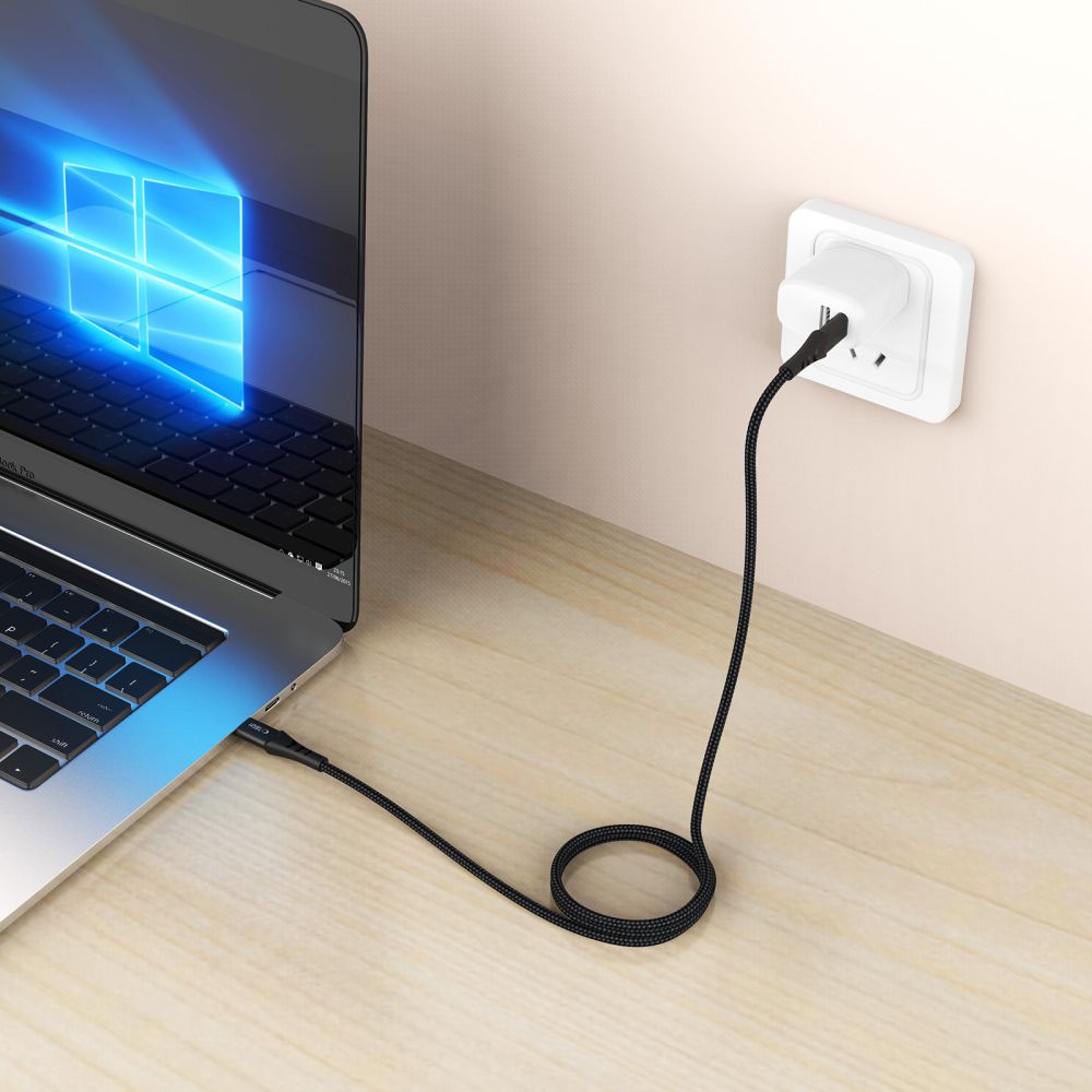 Tech - Protect Καλώδιο Δεδομένων και Φόρτισης Type - C to Type - C PD 240W QC3.0 - Ultraboost UB11T - 1m - Black