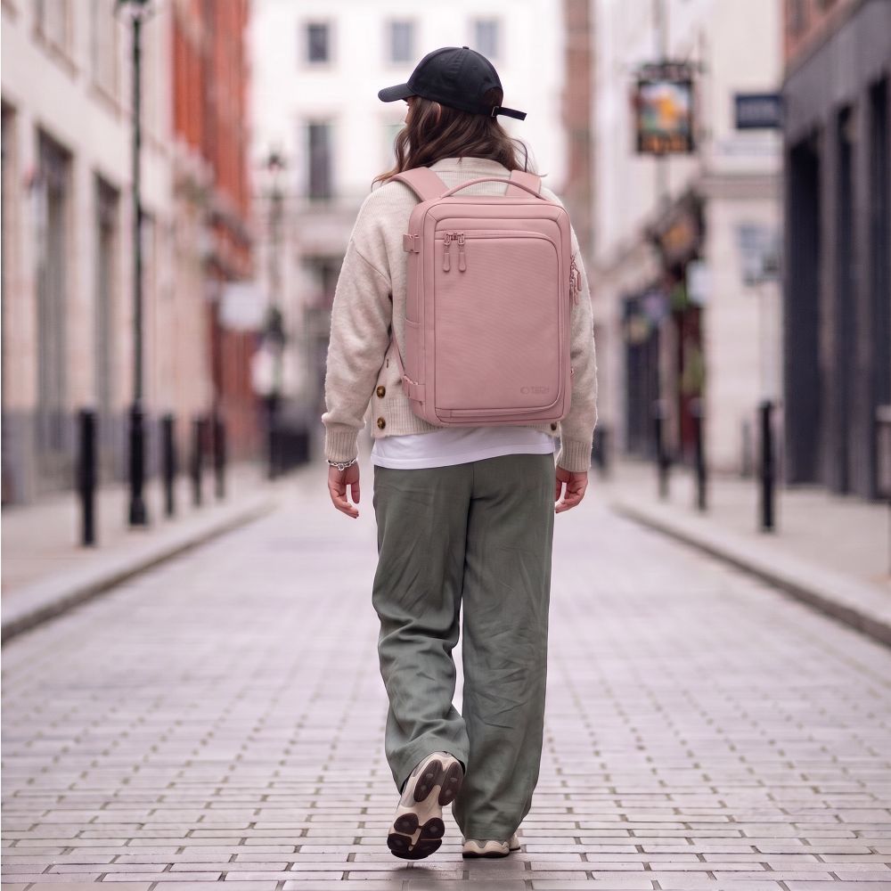 Tech-Protect Σακίδιο Καμπίνας για Laptop - 20L - Defender S50 - Dusty Pink