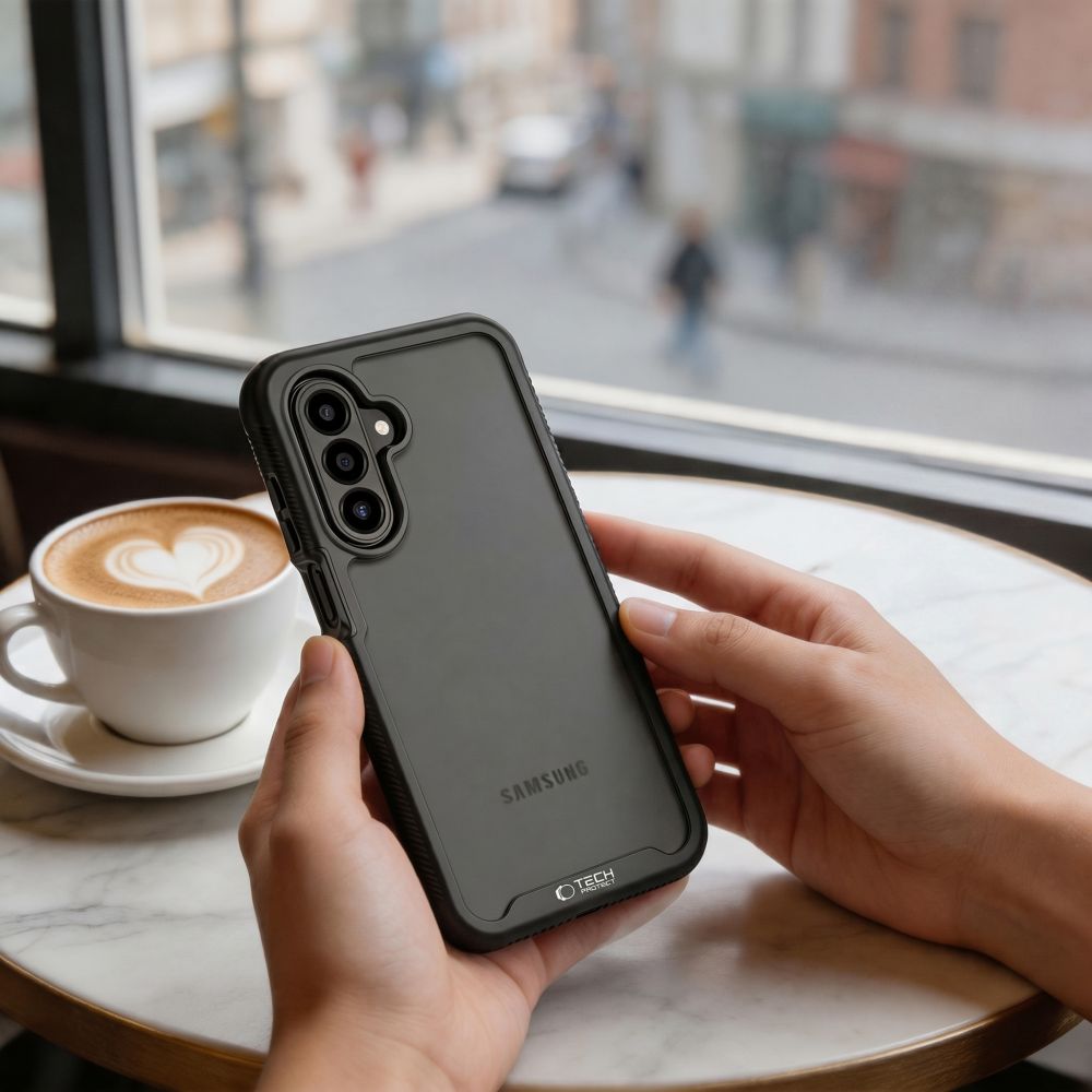 Tech-Protect Samsung Galaxy A27 5G / A37 5G / A36 5G / A56 5G - Θήκη Full Body - Defense - Matte Black