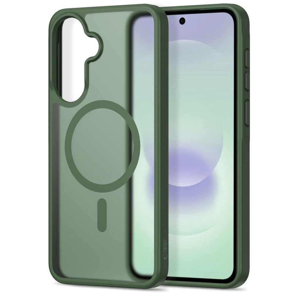 Tech - Protect Samsung Galaxy A36 / A56 / A37 5G - Σκληρή Θήκη με Πλαίσιο Σιλικόνης και MagSafe - MagMat MagSafe - Matte Green