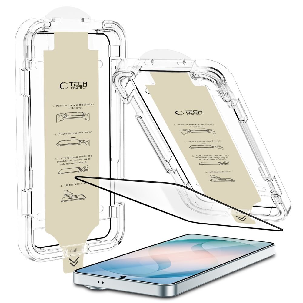 Tech - Protect Samsung Galaxy S26 - Full Screen Αντιχαρακτικό Γυαλί Οθόνης Anti - Reflective - Quick Set AR+ - Black
