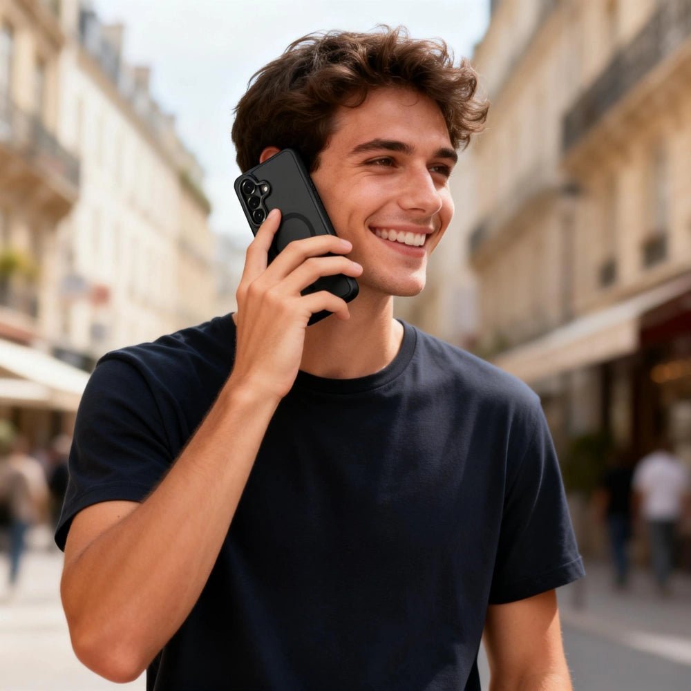 Tech - Protect Samsung Galaxy S26 - Σκληρή Θήκη με Πλαίσιο Σιλικόνης και MagSafe - MagCam - Matte Black