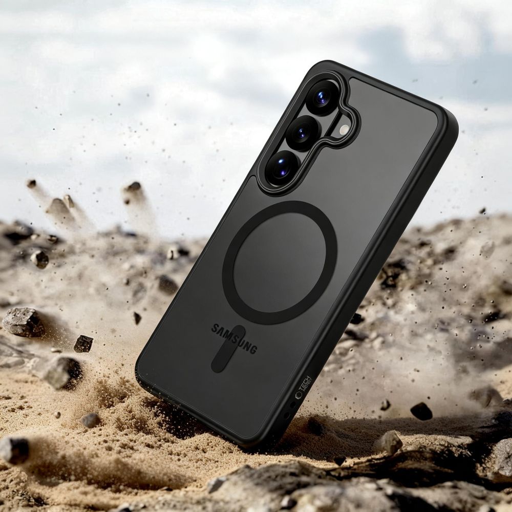 Tech - Protect Samsung Galaxy S26 Plus - Σκληρή Θήκη με Πλαίσιο Σιλικόνης - MagMat MagSafe - Matte Black