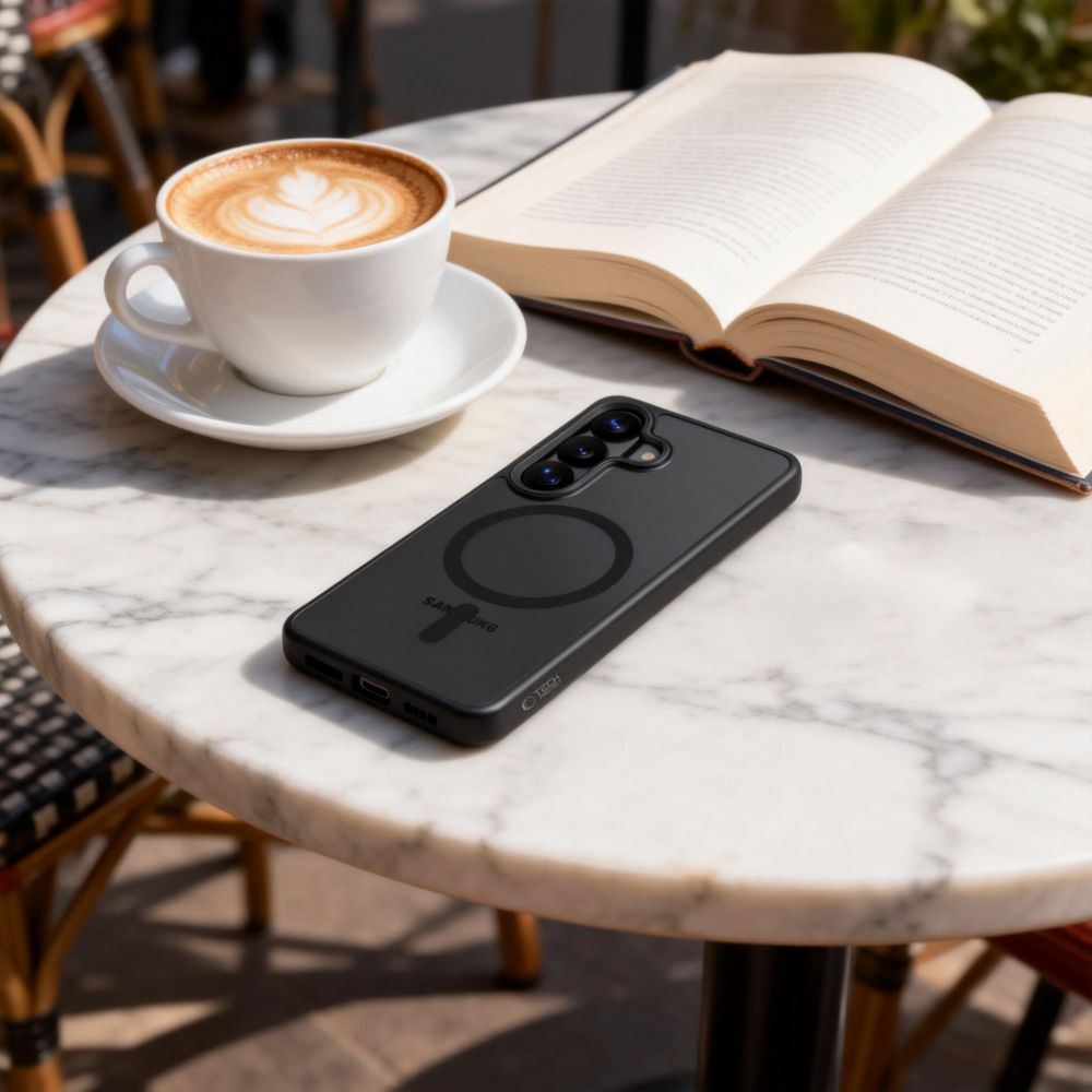 Tech - Protect Samsung Galaxy S26 Plus - Σκληρή Θήκη με Πλαίσιο Σιλικόνης - MagMat MagSafe - Matte Black