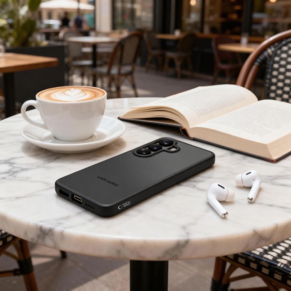 Tech - Protect Samsung Galaxy S26 Plus - Σκληρή Θήκη με Πλαίσιο Σιλικόνης - MagMat - Matte Black