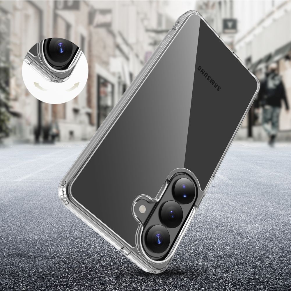Tech - Protect Samsung Galaxy S26 - Σκληρή Θήκη με Πλαίσιο Σιλικόνης - Flexair Hybrid - Clear