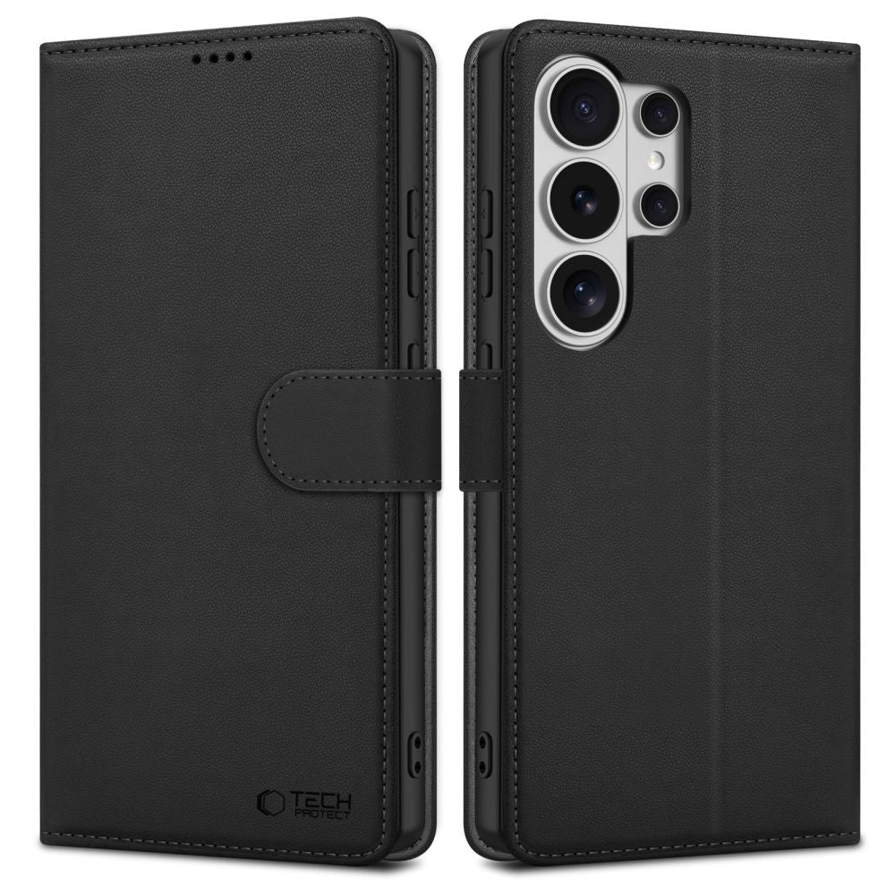 Tech - Protect Samsung Galaxy S26 Ultra - Θήκη Πορτοφόλι Stand από Δερματίνη - Wallet - Black