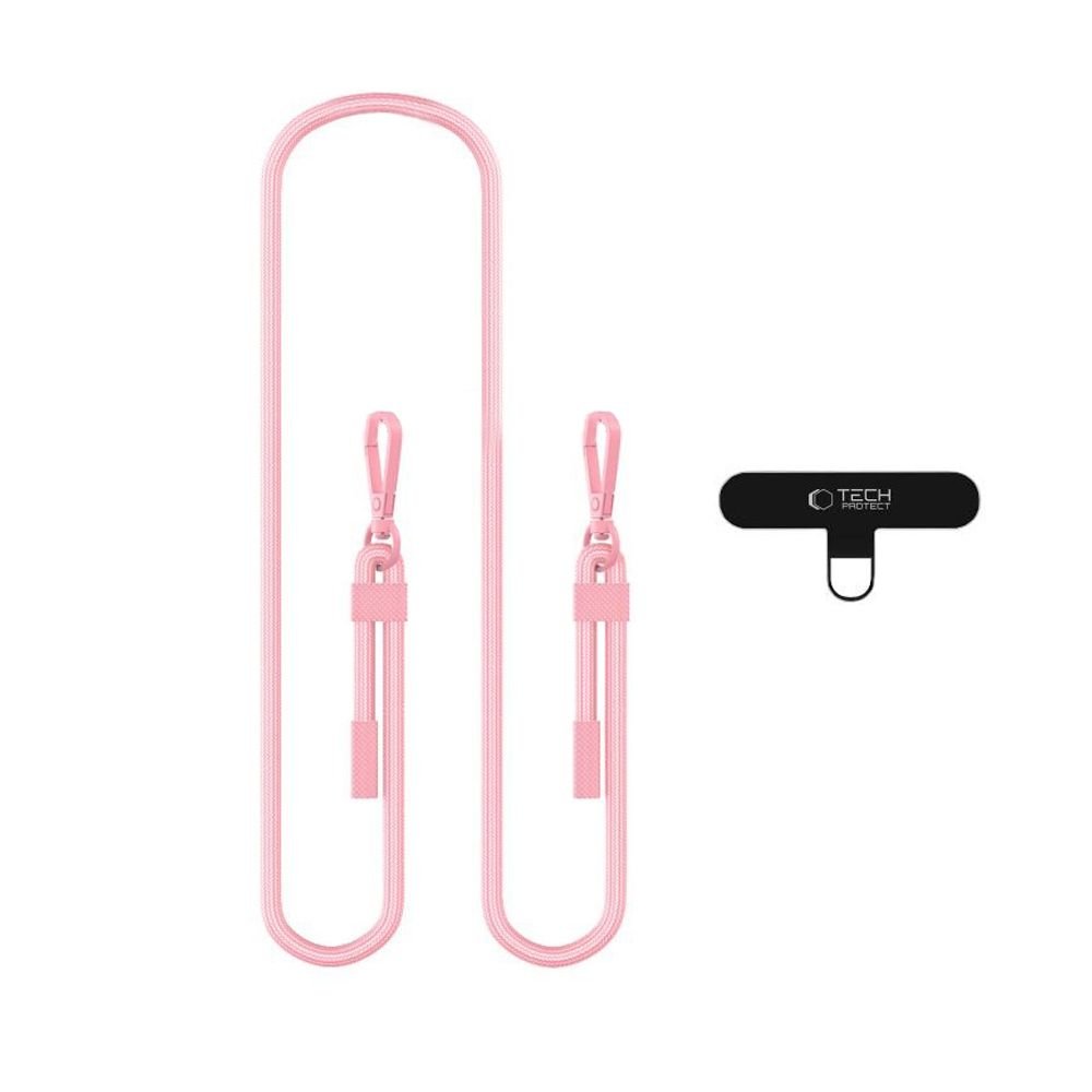 Tech - Protect Universal Λουράκι για Θήκη Κινητού - C5SE Rope CrossBody Strap - Baby Pink