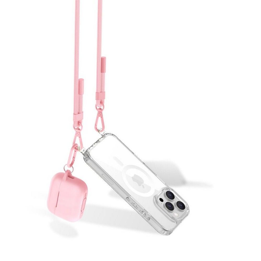 Tech - Protect Universal Λουράκι για Θήκη Κινητού - C5SE Rope CrossBody Strap - Baby Pink