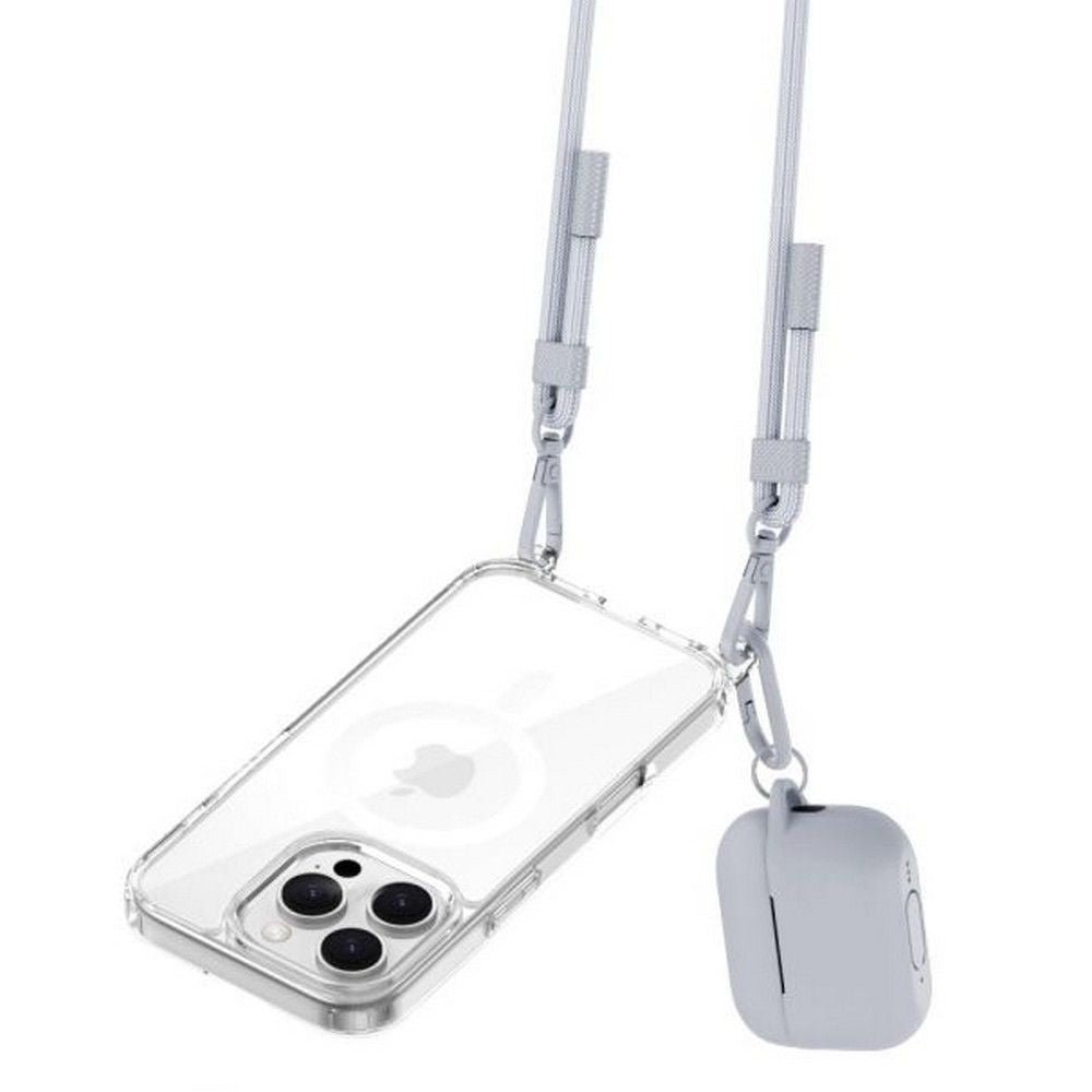 Tech - Protect Universal Λουράκι για Θήκη Κινητού - C5SE Rope CrossBody Strap - Steel Grey