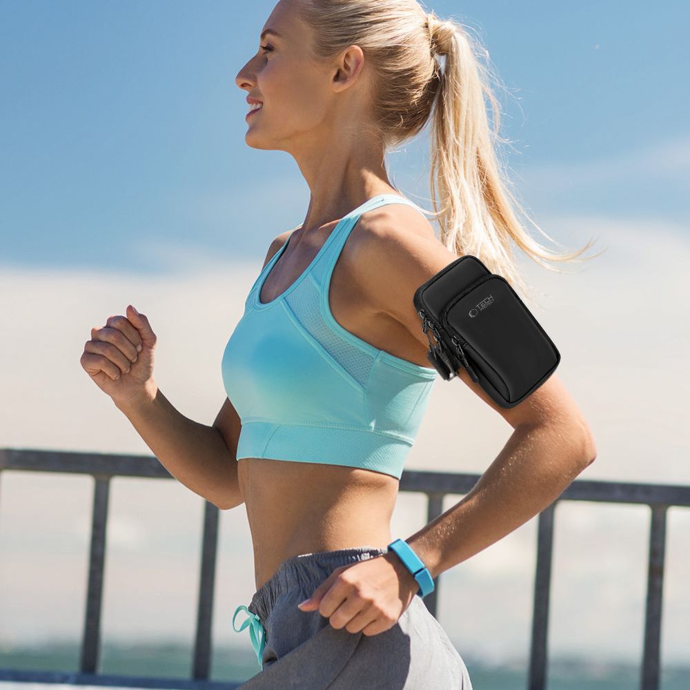 Tech - Protect Universal Sport Armband - M7 - 33 x 12.4 x 3 cm - Black
