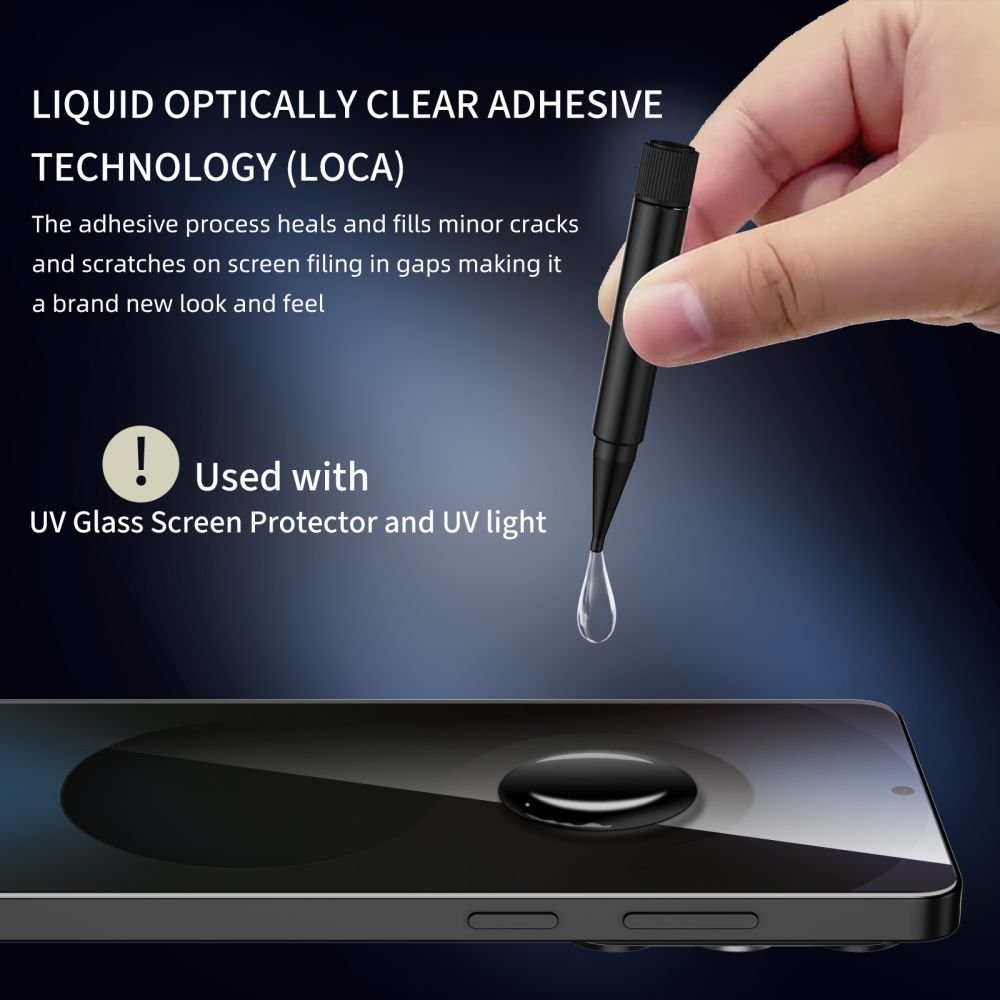 Tech - Protect Xiaomi Poco M8 Pro 5G / Redmi Note 15 Pro Plus 5G - Full Screen Αντιχαρακτικό Γυαλί Οθόνης - GLASS UV+ - 2 Τεμάχια - Διάφανα