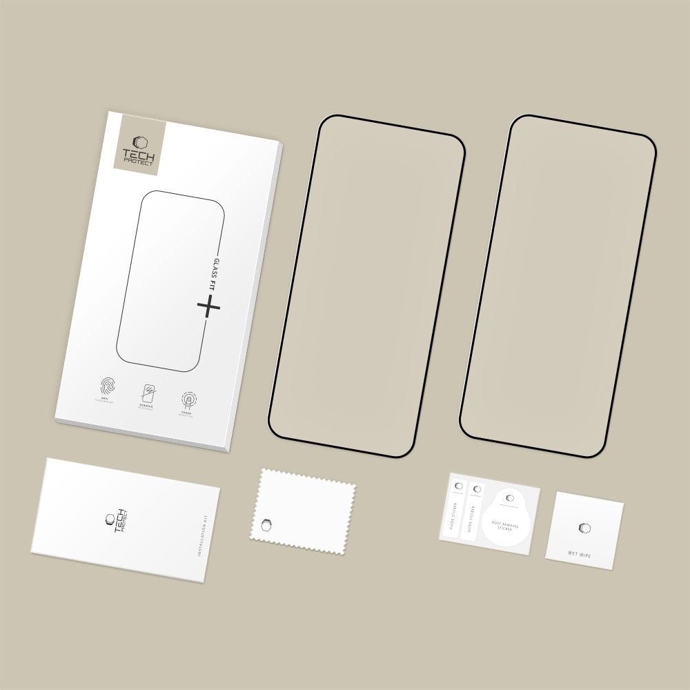 Tech - Protect Xiaomi Redmi 15C 4G / Poco C85 4G - Αντιχαρακτικό Γυαλί Οθόνης - Glass Fit+ - 2 Τεμάχια - Black