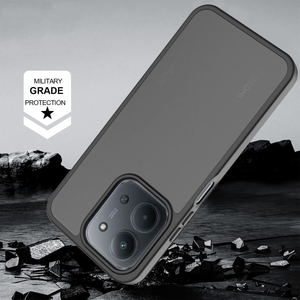Tech - Protect Xiaomi Redmi 15C 5G / Poco C85 5G - Σκληρή Θήκη με Πλαίσιο Σιλικόνης - MagMat - Matte Black