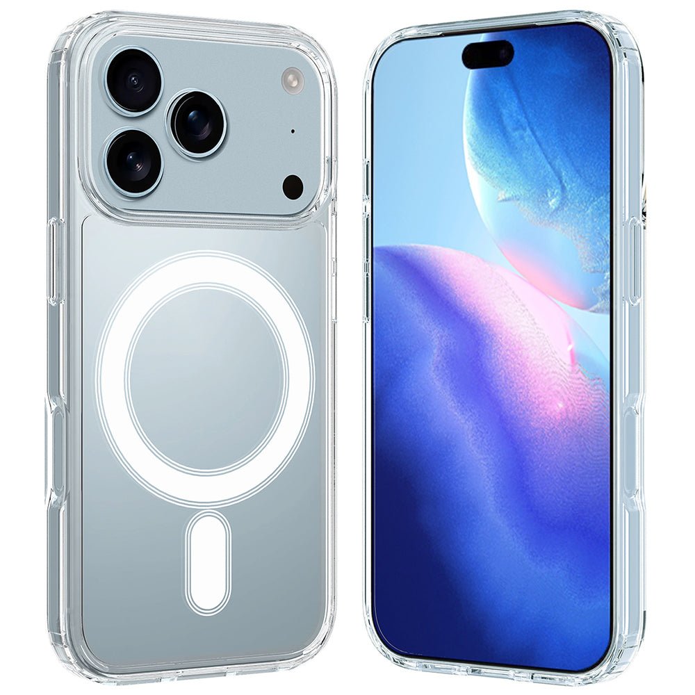 Techsuit iPhone 17 Pro - Σκληρή Θήκη με Πλαίσιο Σιλικόνης - MagSafe Pro - Clear