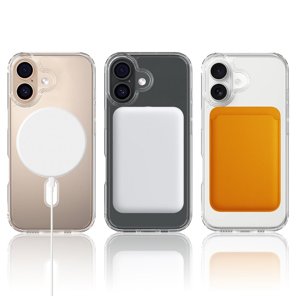 Techsuit iPhone 17 - Σκληρή Θήκη με Πλαίσιο Σιλικόνης - MagSafe Pro - Clear