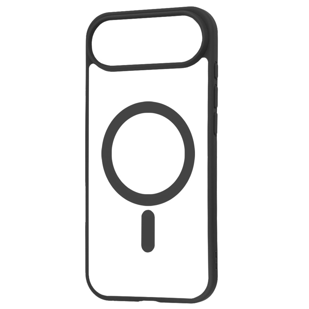 Techsuit iPhone Air - Σκληρή Θήκη με Πλαίσιο Σιλικόνης - MagSafe Pro - Clear / Black