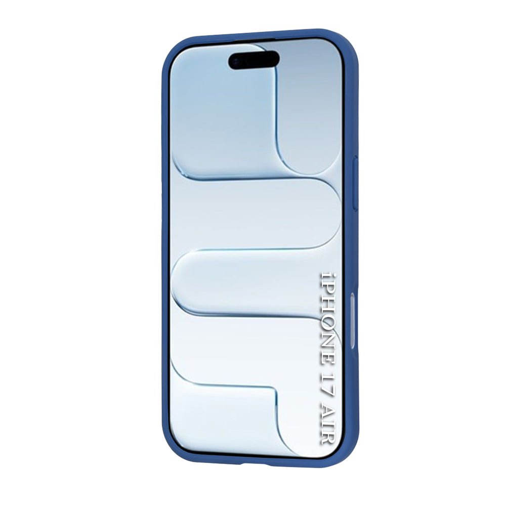 Techsuit iPhone Air - Σκληρή Θήκη με Πλαίσιο Σιλικόνης - MagSafe Pro - Clear / Blue