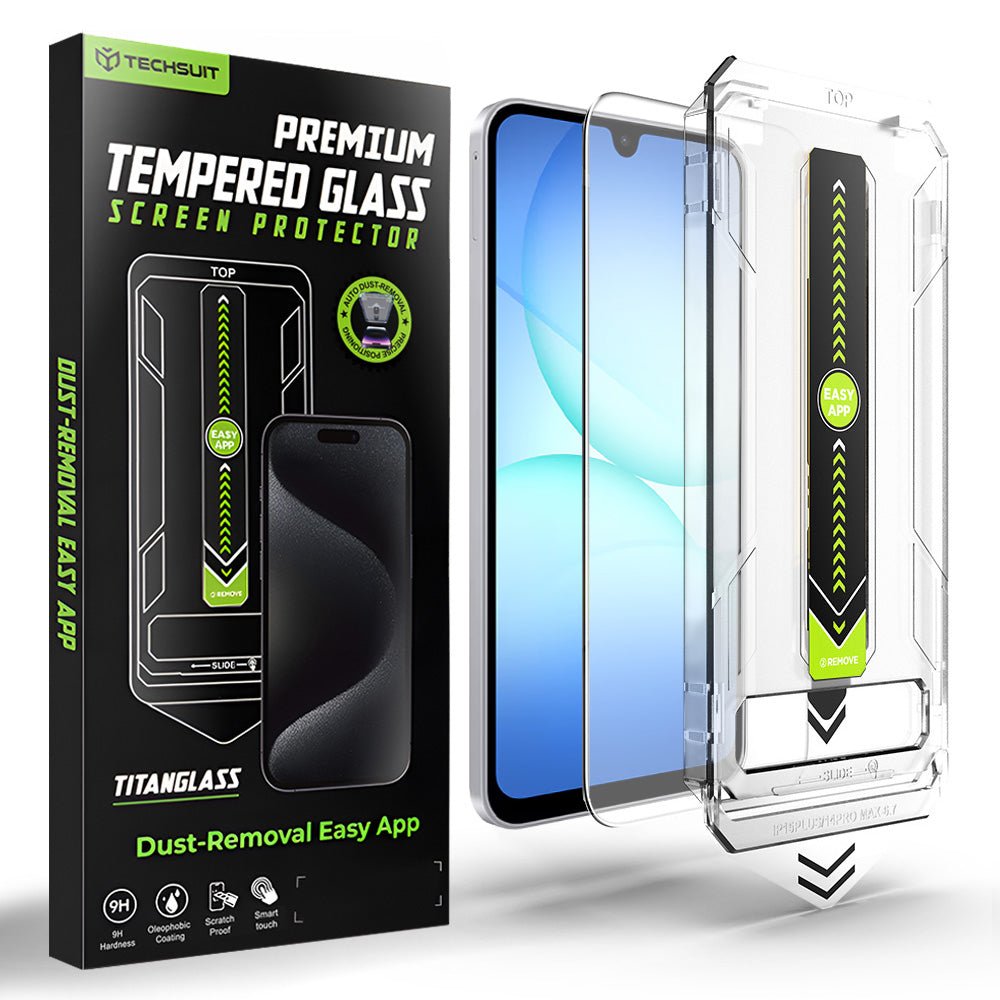 Techsuit Samsung Galaxy A16 4G / A16 5G / A17 4G / A17 5G - Αντιχαρακτικό Γυαλί Οθόνης - TitanGlass CrystalHD - Clear