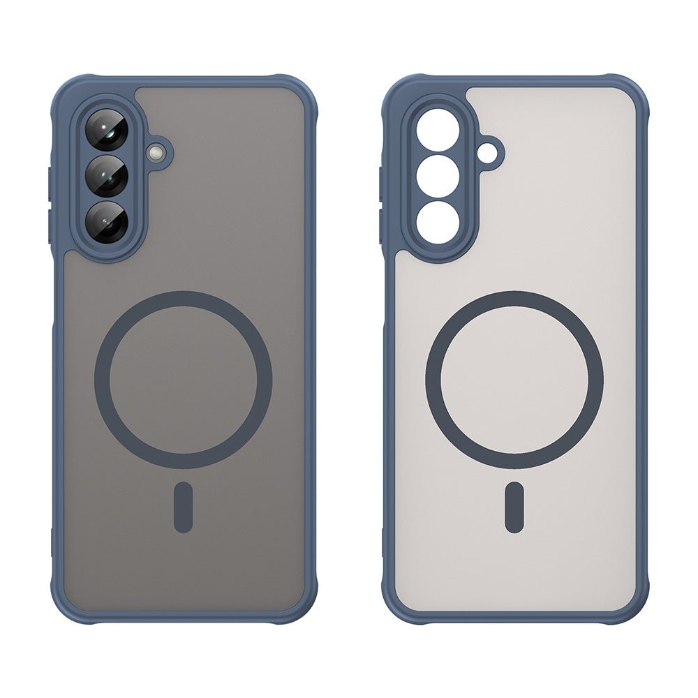 Techsuit Samsung Galaxy A26 5G - Σκληρή Θήκη με Πλαίσιο Σιλικόνης και MagSafe - HaloFrost II MagSafe - Navy Blue